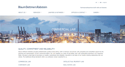 Desktop Screenshot of bdr-legal.de